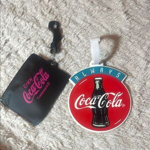 Coca-Cola Red and Black  Tags